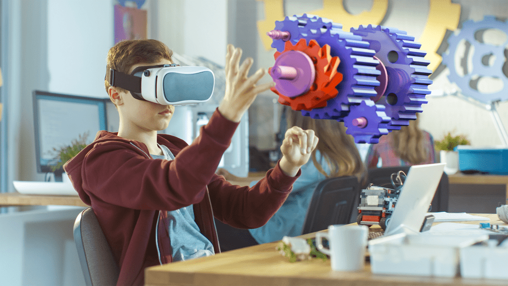 Digitales Lernen mit AR- und VR-Technologie