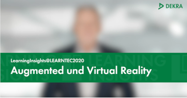 AR und VR: Teil drei von „LearningInsights@LEARNTEC2020“ jetzt online